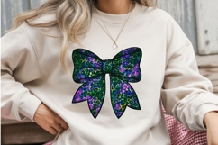 Plaid &amp; Glitter Bow Clipart Bundle Product Image 3