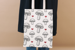 Scandinavian Mushroom Folk Seamless Pattern Product Image 5