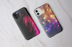Abstract Neon Digital Paper Bundle, Rainbow Glitter Product Image 5