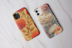 18 Dahlia Floral Digital Paper, Ranunculus Backgrounds Product Image 5