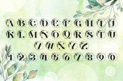 Eden Loop Split Monogram - Ornamental Split Monogram Serif Product Image 4