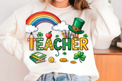 St. Patrick's Day Teacher Png ,Lucky Product Image 1