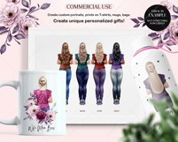 Blouse and Jeans Clipart PNG Product Image 5