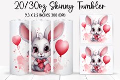 Valentine skinny tumbler - Sublimation Tumbler Design Product Image 1