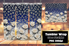 GLAMOROUS 20oz Tumbler Design for Personal Use , Leopard Pri Product Image 1