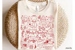 Christmas Svg, Merry Christmas, Cartoon Christmas Shirt Svg Product Image 5