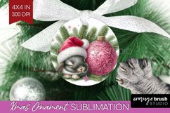 Christmas Animals Ornament PNG - Cute Christmas PNG Product Image 1