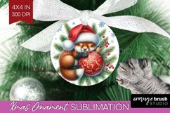 Christmas Animals Ornament PNG - Cute Christmas PNG Product Image 1