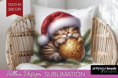 Christmas Animals Pillow Sublimation - Cute Christmas Pillow Product Image 1