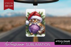 Christmas Animals Air Freshener PNG - Cute Christmas PNG Product Image 1