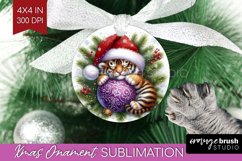 Christmas Animals Ornament PNG - Cute Christmas PNG Product Image 1