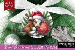 Christmas Animals Ornament PNG - Cute Christmas PNG Product Image 1