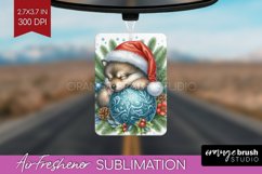 Christmas Animals Air Freshener PNG - Cute Christmas PNG Product Image 1