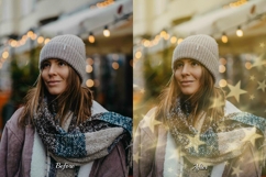 50 Christmas Star Light Overlays Product Image 5