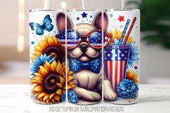 4th of july Patriotic png, 20oz Tumbler Sublimation Design Product Image 1