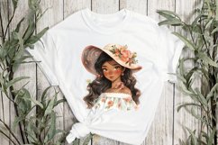 Cottagecore Ebony Girl Sublimation Product Image 3