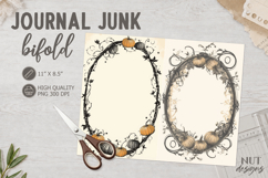 Vintage Pumpkin Journal Junk cottagecore fall ephemera Product Image 1