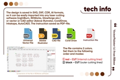 Cross Laser Cut Bundle, SVG Christian Ornament Vector Set Product Image 5