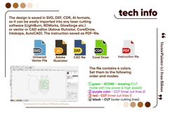 Cat Laser Cut File, SVG Puzzle Busy Board Jigsaw Brain Product Image 6