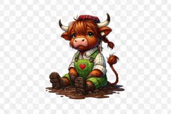 Cute Farm Animals Sublimation Clipart Product Image 3