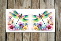 Watercolor Dragonfly | 4 Sublimation Mug designs PLUS Product Image 5