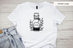 Hand Drawn Potion Jar SVG - Halloween SVG Product Image 5