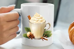 Christmas Drink Clipart Sublimation, Christmas PNG Product Image 5