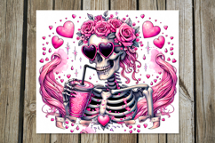 Skulls and coffee | 4 Halloween Skinny tumbler designs PL Product Image 5