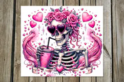 Skulls and coffee | 4 Halloween Skinny tumbler designs PL Product Image 5
