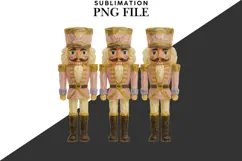 Oil painted Christmas nutcrackers png design for T-shirts Product Image 2