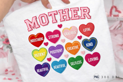 Mother Qualities Heart PNG, Mother Qualities Heart PNG Desig Product Image 5