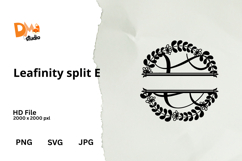Leafinity Split Monogram Product Image 1