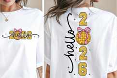 Happy New Year 2026 Png, Trendy New Years 2026, New Year PNG Product Image 3