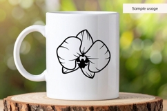 Orchid Flower SVG Product Image 5