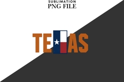 Texas state png design for T-shirts Product Image 2