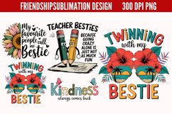 Friendship Sublimation PNG Product Image 1
