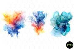 Watercolor Splash Clipart Product Image 1