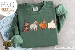 Halloween Capybara DTF PNG Product Image 3