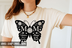 Mom Butterfly SVG Design - Mother&#039;s day SVG Product Image 5