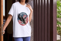 Born Free American Eagle &amp; Patriotic Quotes PNG Pack Product Image 5