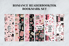 Romance Reader &amp; Romantasy Bookmark Set,Pink BookTok Gift Product Image 5