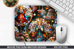 Christmas Mouse Pad Sublimation, Christmas Mouse Pad PNG Product Image 1