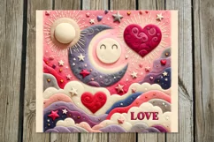 Nursery Hearts | 4 Skinny tumbler sublimationd designs Product Image 5
