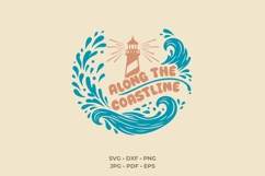 Along The Coastline SVG | Lighthouse Product Image 2