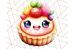 Sweet Treat Face PNG Clipart, Cute Kawaii Dessert Art Png Product Image 5