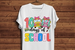 100 Days of School PNG, 100 Days of School Bus PNG, Teacher Product Image 3