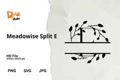 Meadowise Split Monogram Product Image 1