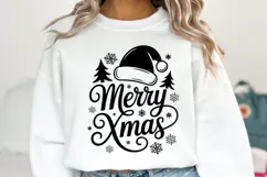 Merry Xmas Svg | Christmas svg | Shirt Svg Product Image 5