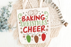 Baking Christmas Cheer Svg, Christmas Holiday Baking Svg. Product Image 6