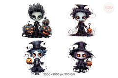 Halloween Clipart Spooky Halloween Product Image 5
